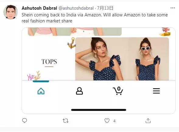 被永久封禁之后，「SHEIN」計(jì)劃另辟蹊徑回歸印度市場