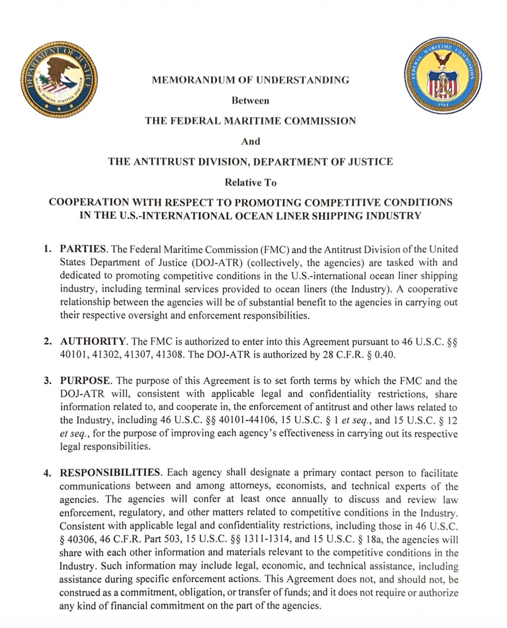 美國簽署首個協(xié)議加強對航運公司監(jiān)管！船公司：高需求才是高運費和延誤的罪魁禍首