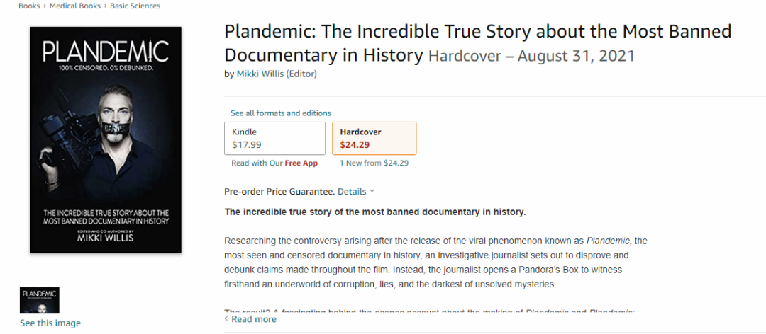 鬧哪樣？亞馬遜公開出售新冠陰謀論者書籍