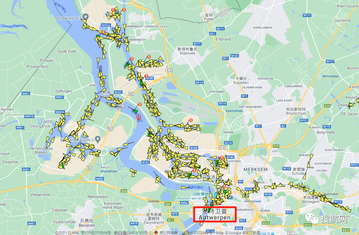 歐洲主要大港擁堵蔓延至內(nèi)陸航道，駁船大量延誤而空班