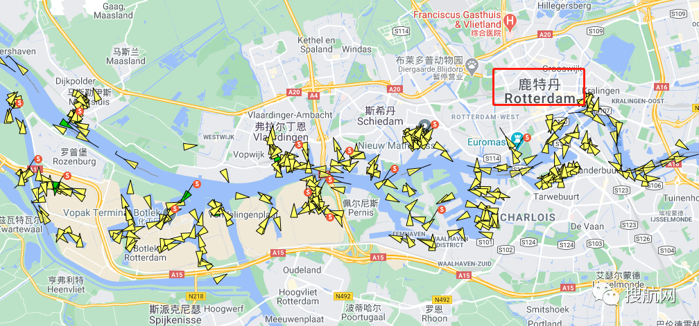 歐洲主要大港擁堵蔓延至內(nèi)陸航道，駁船大量延誤而空班