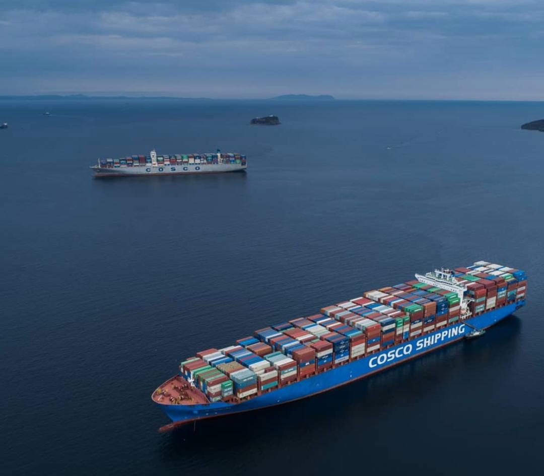 中遠(yuǎn)?？匾患径葍衾?54.52億 完成貨運(yùn)量678.36萬TEU，增長20.99% 