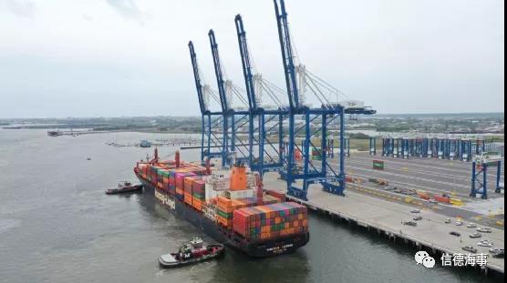美國開放自2009年來首個(gè)集裝箱碼頭，已增加70萬TEU吞吐量