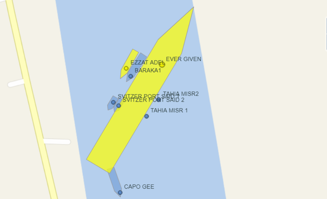 最新！蘇伊士運河仍封閉，超150艘船舶受影響，未來一周歐洲港口或大擁堵！