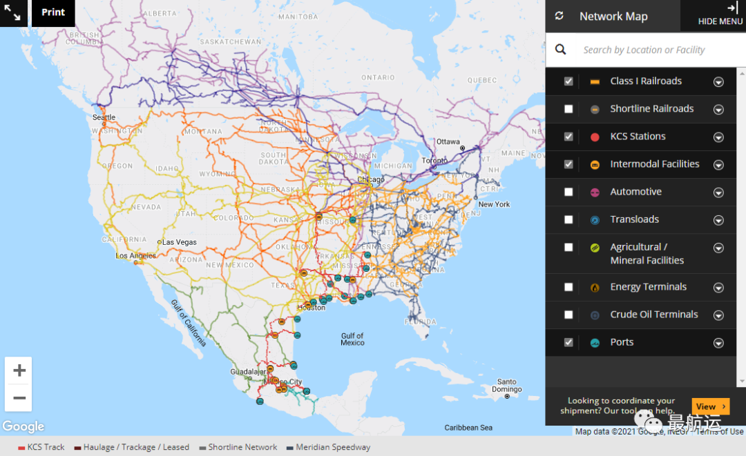250億美元！CP收購美國貨運(yùn)鐵路KCS集團(tuán)！