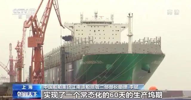 中國船舶迎交付旺季 新訂單量占全球總量51%