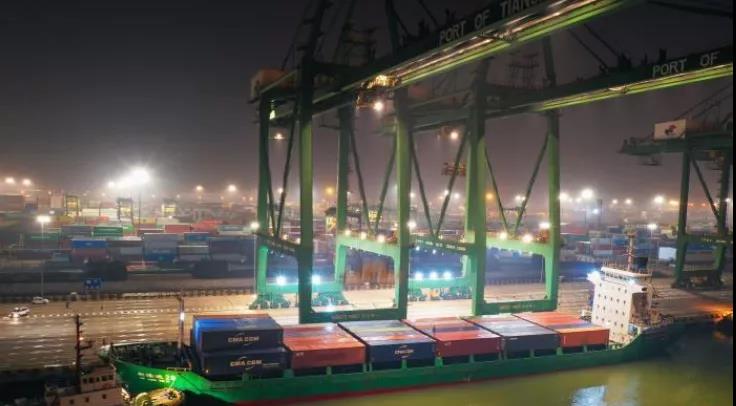 3億噸！1348萬標(biāo)箱！天津港貨物吞吐量、集裝箱吞吐量均創(chuàng)同期新高！