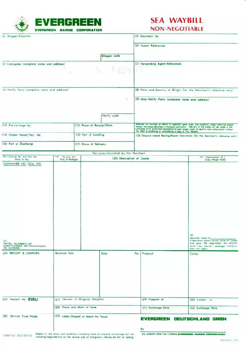 國(guó)際海運(yùn)的幾種放貨方式，你都了解嗎？