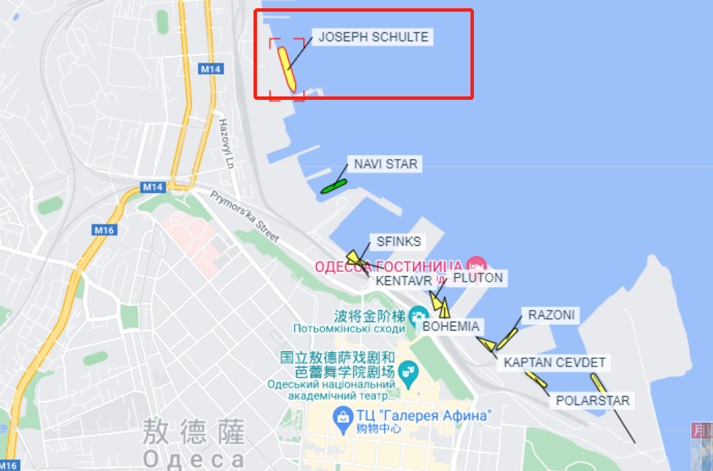 俄羅斯確認將轟炸敖德薩港，港里這艘船曾掛靠多個中國港口