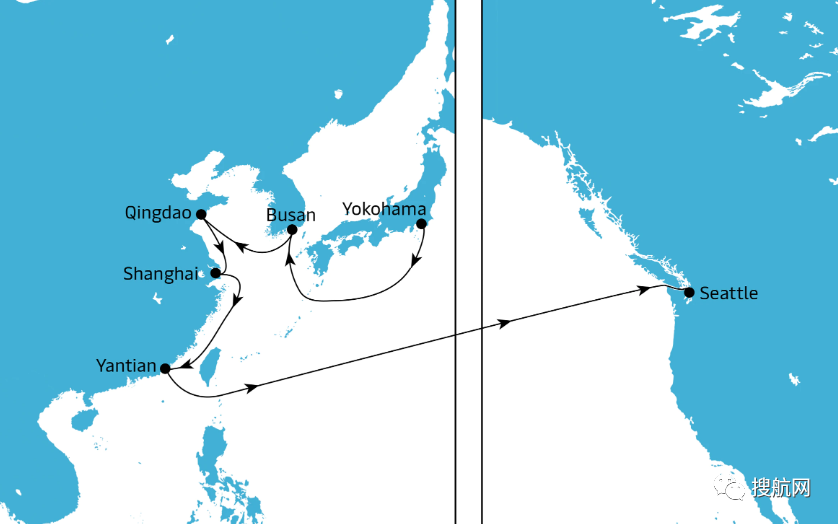 集裝箱墜海事故更新！約90個(gè)集裝箱丟失，9個(gè)裝有危險(xiǎn)品，船上約100個(gè)集裝箱受損