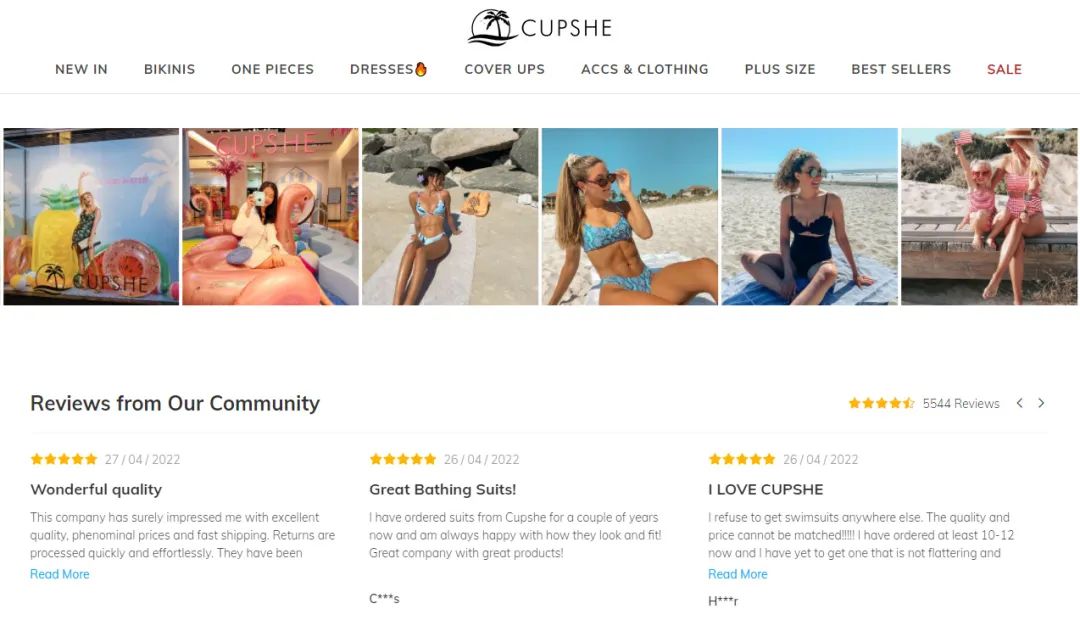 國(guó)牌Cupshe稱霸歐美！已成美國(guó)下載量第一泳裝APP