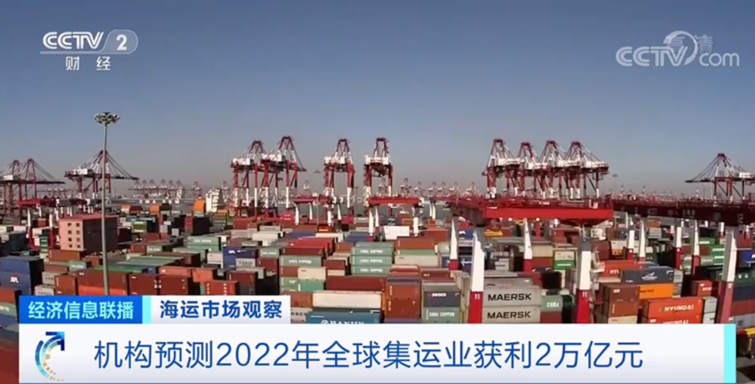 日均賺6億！跑一趟歐洲賺一條船！2022年集運公司或?qū)@利2萬億元
