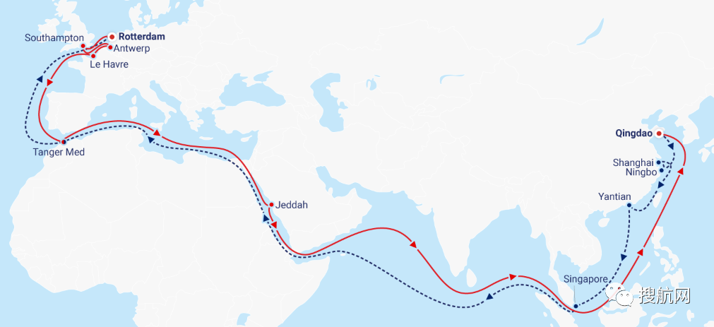 突發(fā)！一大型集裝箱船遭遇風(fēng)暴，集裝箱落水！曾掛靠上海/寧波/鹽田