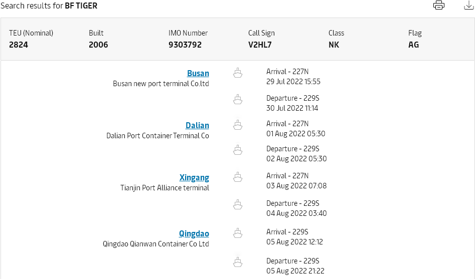 突發(fā)！一集裝箱船與中國貨船相撞，貨船沉沒，曾掛靠大連/天津新港/青島港
