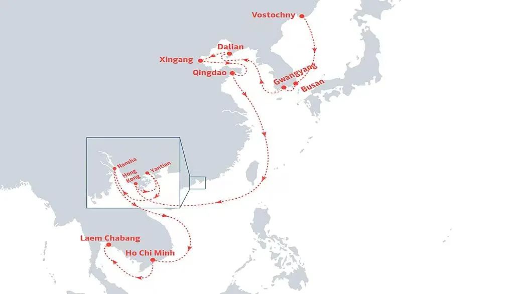 突發(fā)！一集裝箱船與中國貨船相撞，貨船沉沒，曾掛靠大連/天津新港/青島港