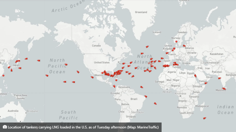 LNG運(yùn)價(jià)突破10萬美元/天，油輪運(yùn)價(jià)繼續(xù)上漲