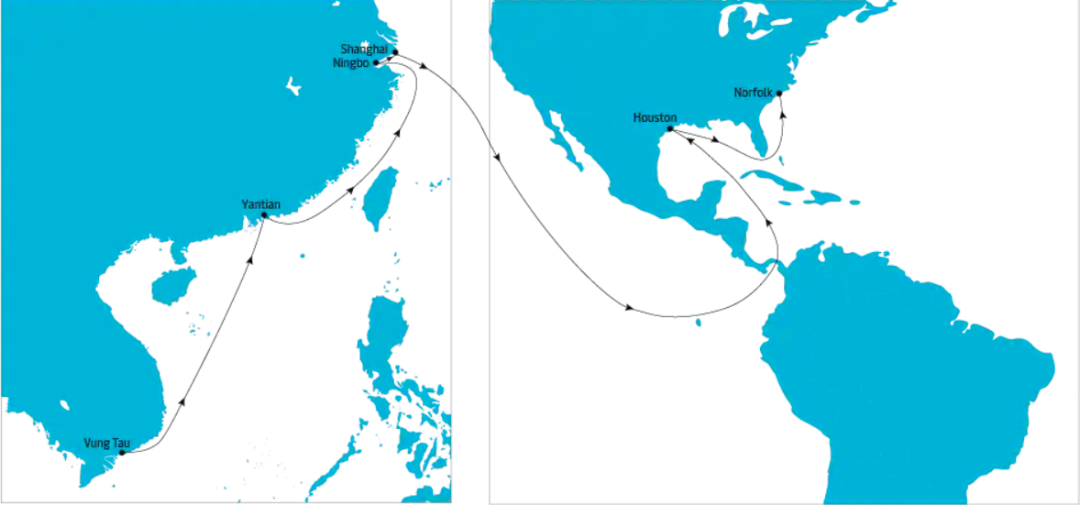 貨量運(yùn)價(jià)齊下跌，各大船公司紛紛暫停部分美線服務(wù)