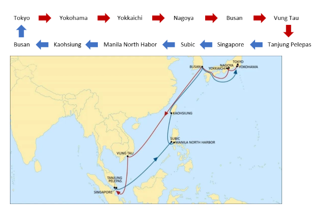 MSC亞洲區(qū)域內(nèi)航線大調(diào)整！