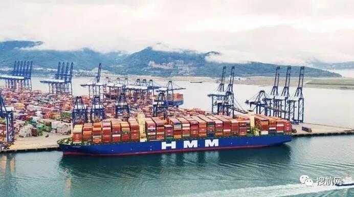 亞歐航線運力將增加12.8萬TEU，該航運公司提前部署8艘萬TEU新船，加強在聯(lián)盟中的地位