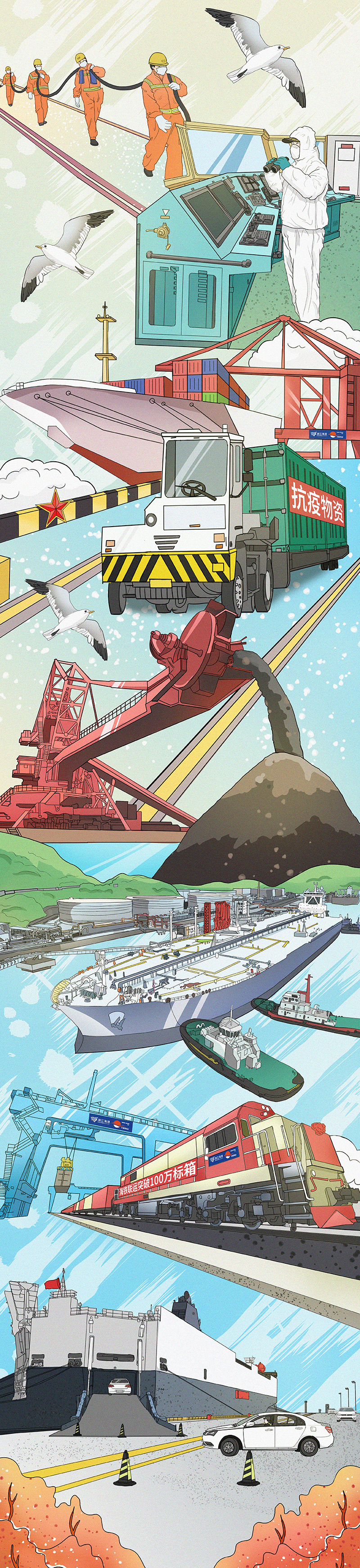 寧波舟山港2020年運輸生產實現逆勢增長 貨物吞吐量連續(xù)第12年保持全球第一