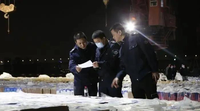 浙江查獲一起4700余萬元特大海運(yùn)假私煙案