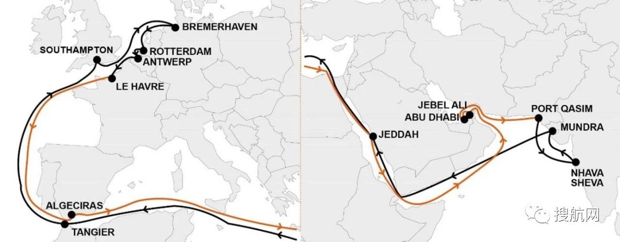 最新！THE聯(lián)盟、中遠(yuǎn)、達(dá)飛集團(tuán)宣布1月航線調(diào)整及新停航計(jì)劃
