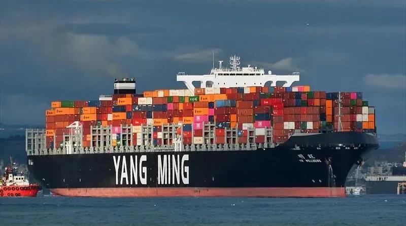 陽明海運再接收新船，將投入臺港越南THX航線