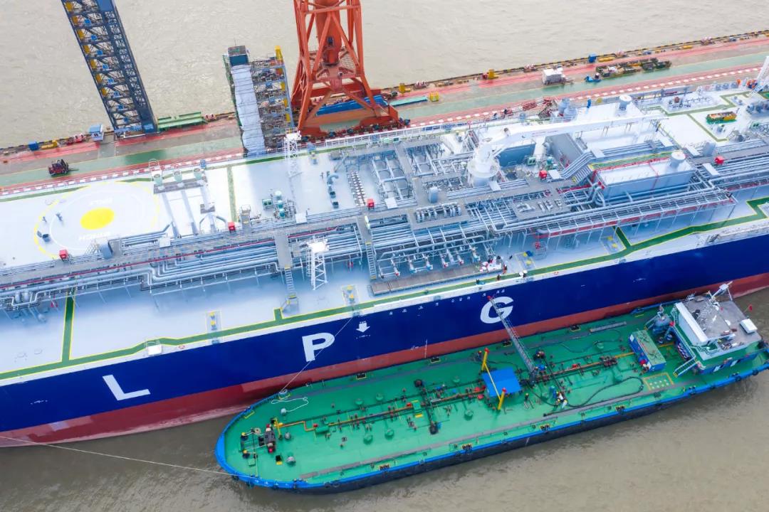 江南造船年內(nèi)交付8艘超大型液化氣船，全球交船量之最