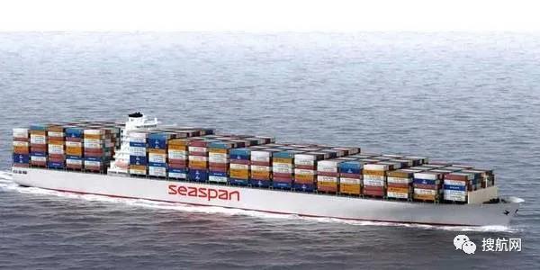 全球最大船東Seaspan訂造5艘12200TEU集裝箱船，總價9.1億美元