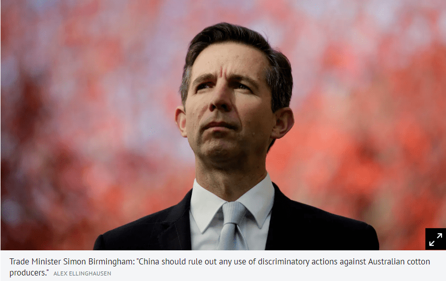 中澳貿易關系惡化！中國叫停澳洲煤炭進口，限制澳棉配額，鐵礦石進口明顯下降！