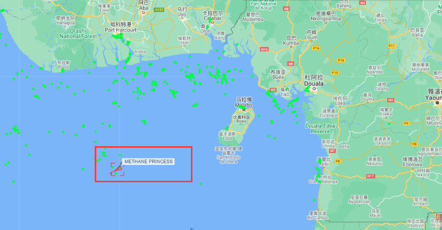 船員被綁！幾內(nèi)亞灣, 一LNG運輸船遭海盜登船！